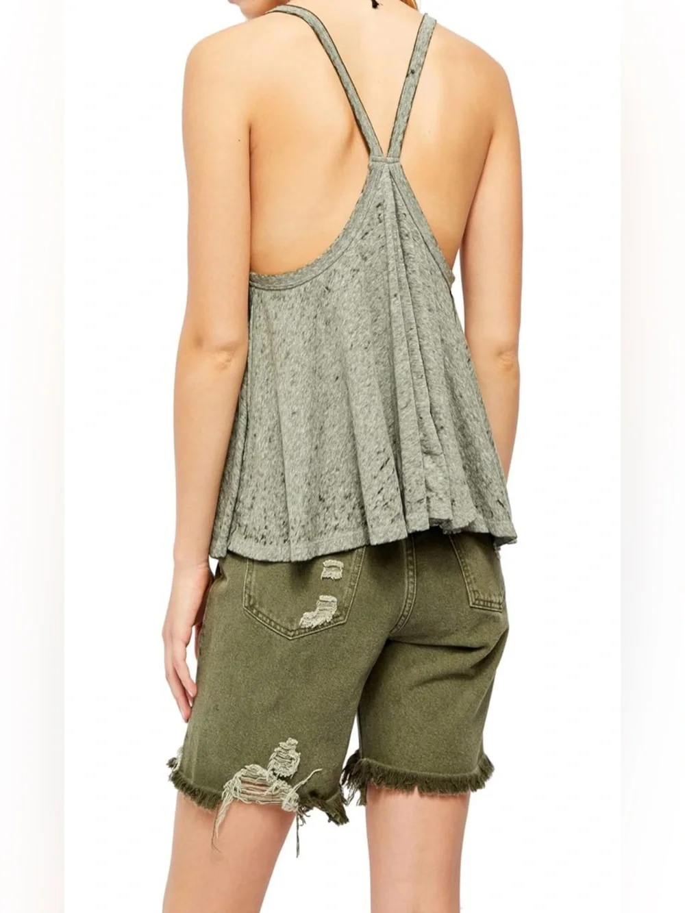 We the Free Sandy Swing Tank- Moss - Picture 2 of 10